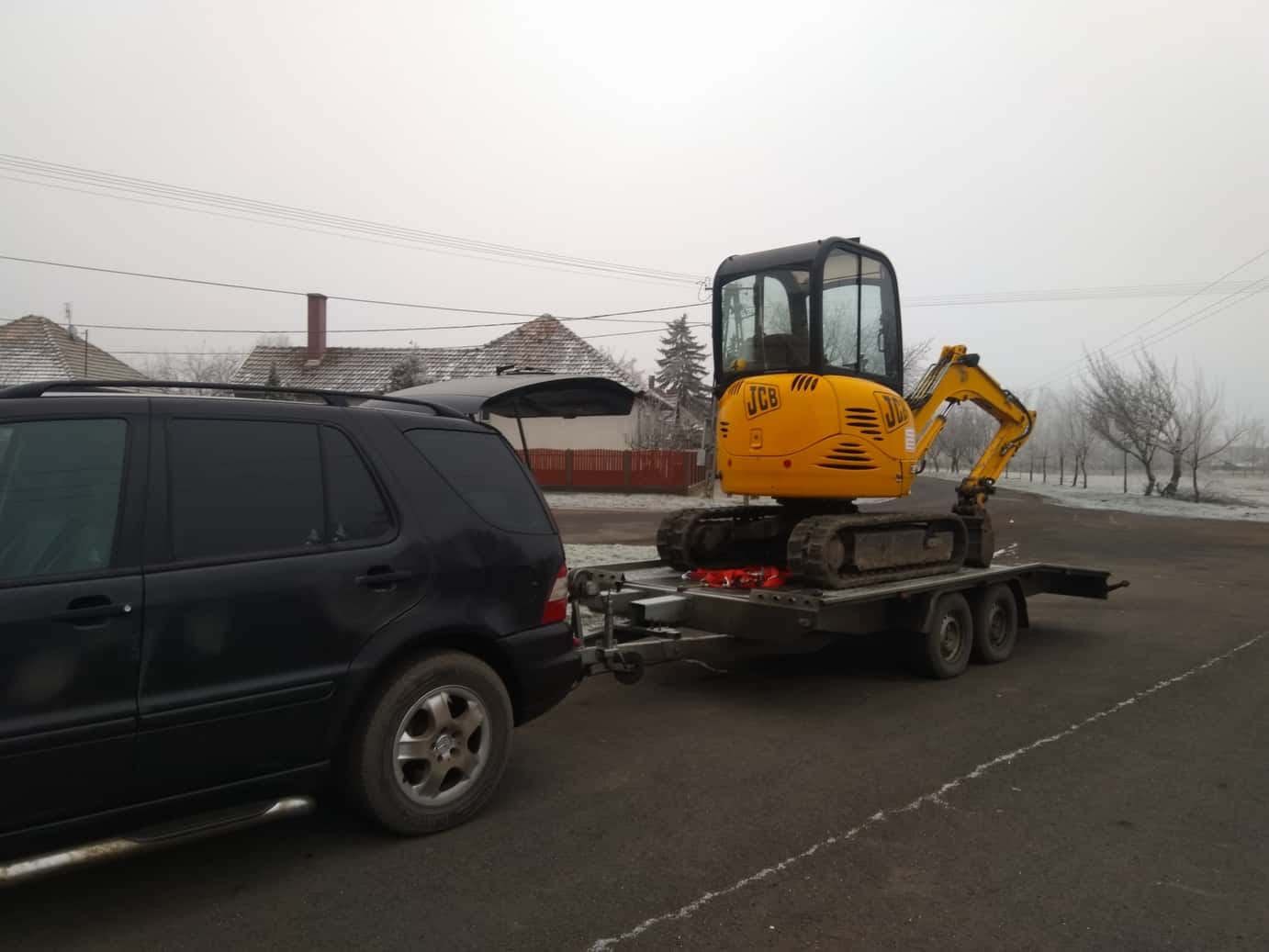 Munkagép szállítás